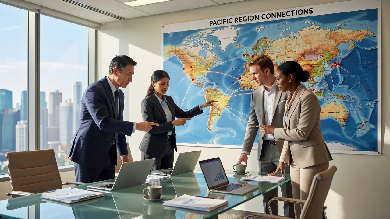 Global Operations Map
